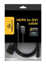 Kabel GEMBIRD HDMI (m) / DVI (m) 1,8m NOWY