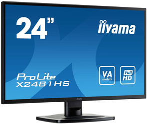 Monitor LED 24" IIYAMA PLX2481H black