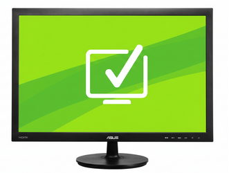 Monitor LED 24" ASUS VS24A Black