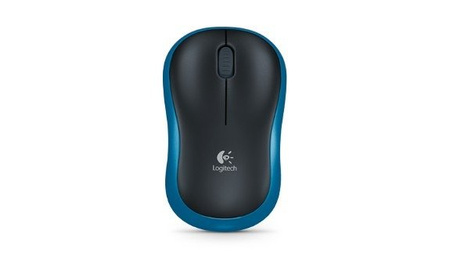 Mysz optyczna USB LOGITECH M185 BLUE bezprzewodowa