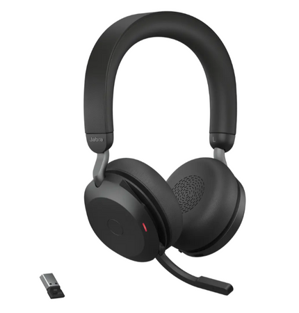 Słuchawki z mikrofonem JABRA Evolve2 75 Black