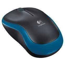 Mysz optyczna USB LOGITECH M185 BLUE bezprzewodowa