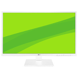Monitor LED LG Flatron 24" LED BK550Y White