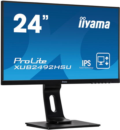 Monitor LCD 24" IIYAMA PL2492H Black