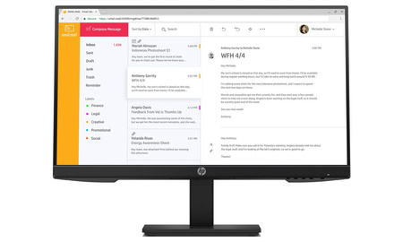 Monitor LED 24" HP P24h G4