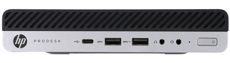 Komputer miniPC HP ProDesk 600 G4 i5-8500T 8GB 500GB HDD W10/11P DP USB-C