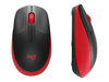 Mysz bezprzewodowa Logitech M190 optyczna czerwona