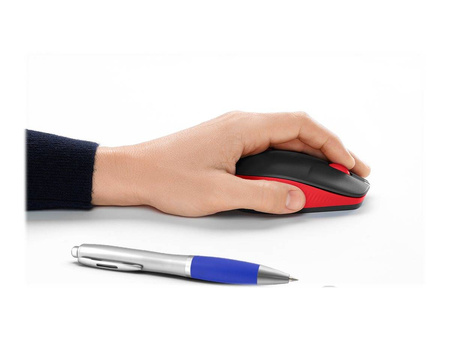 Mysz bezprzewodowa Logitech M190 optyczna czerwona