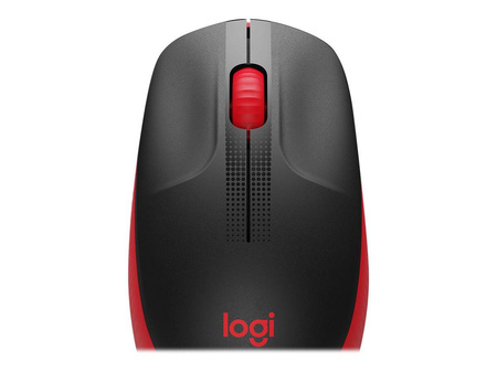 Mysz bezprzewodowa Logitech M190 optyczna czerwona
