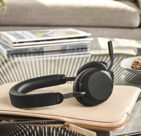 Słuchawki z mikrofonem JABRA Evolve2 75 Black