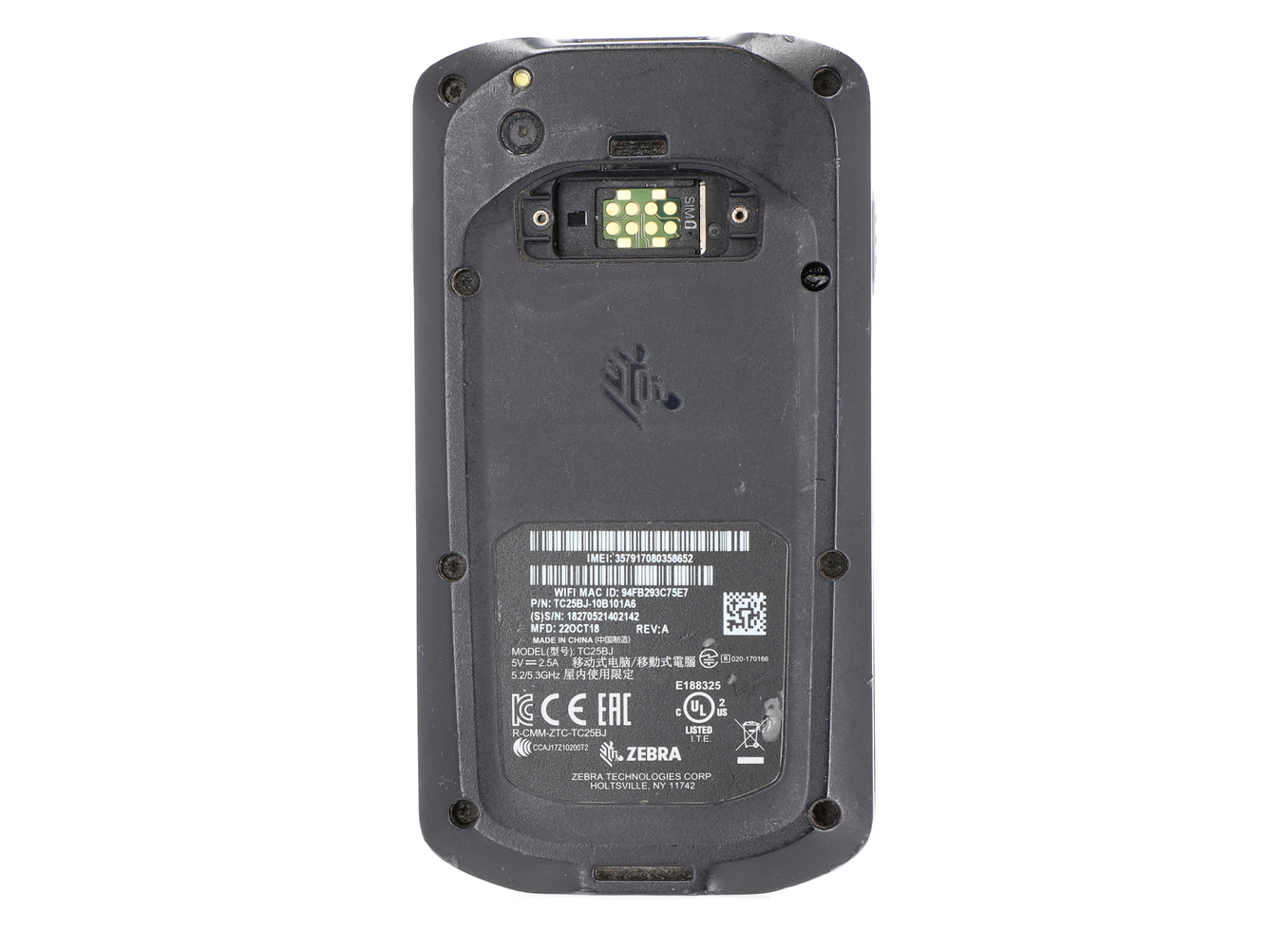 Zebra TC25BJ-10C102A6