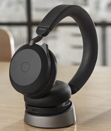 Słuchawki z mikrofonem JABRA Evolve2 75 Black