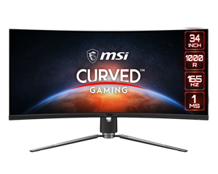 Monitor LED 32" MSI MPG ARTYMIS 343CQR Curved