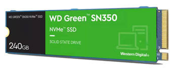 Dysk SSD WD Green SN350 240GB M.2 2280 PCIe NVMe