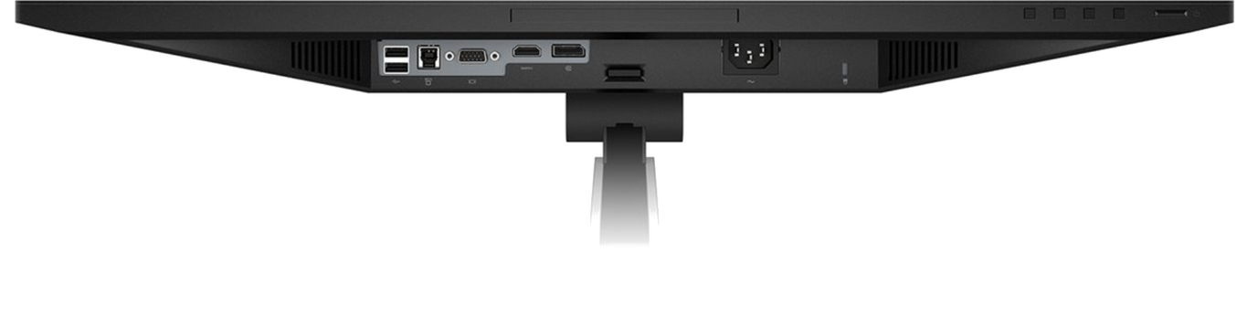 Porty i funkcje biznesowe monitora HP E24 G4