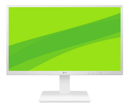 Monitor LED LG Flatron 24" LED BK550Y White