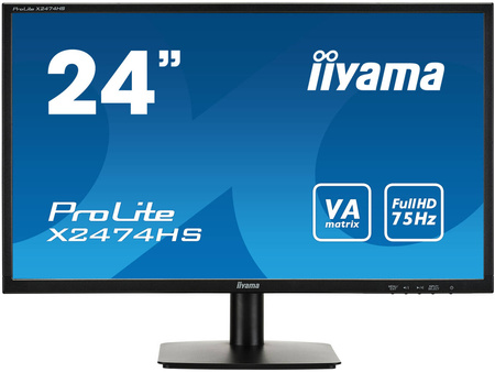 Monitor LCD 24" IIYAMA PL2474 black