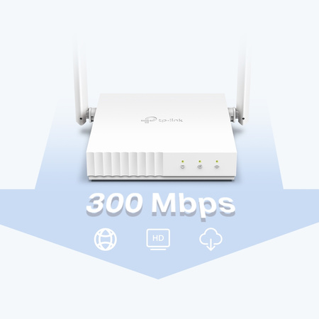 TP-LINK Router WR844N WiFi N300 1WAN 4xLAN 